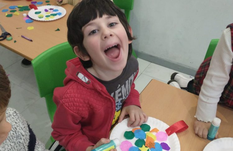 Welcome English Xmas bubles pinks1