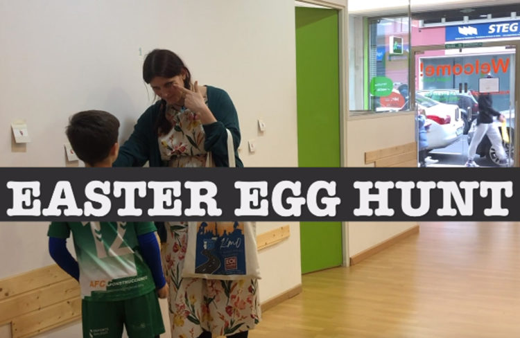 Welcome English Easter Egg Hunt