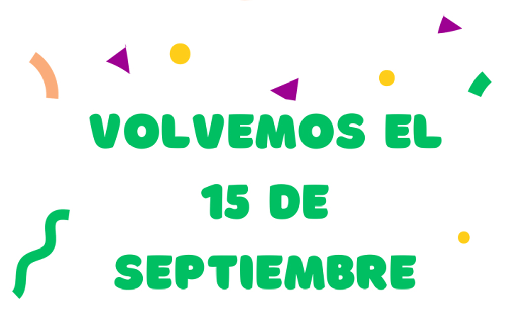 Welcome English Estamos de vuelta